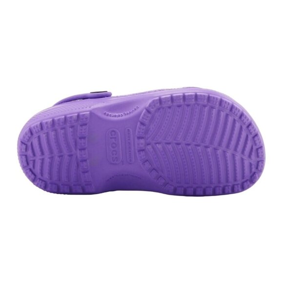 Crocs Kids Classic Clog in Galaxy Purple – Size 4 New with Tags - Picture 5 of 13